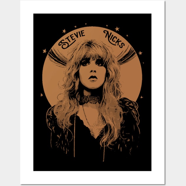 Stevie Nicks Fanart Wall Art by RetroPandora